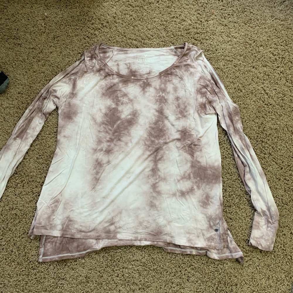 Open shoulder long sleeve